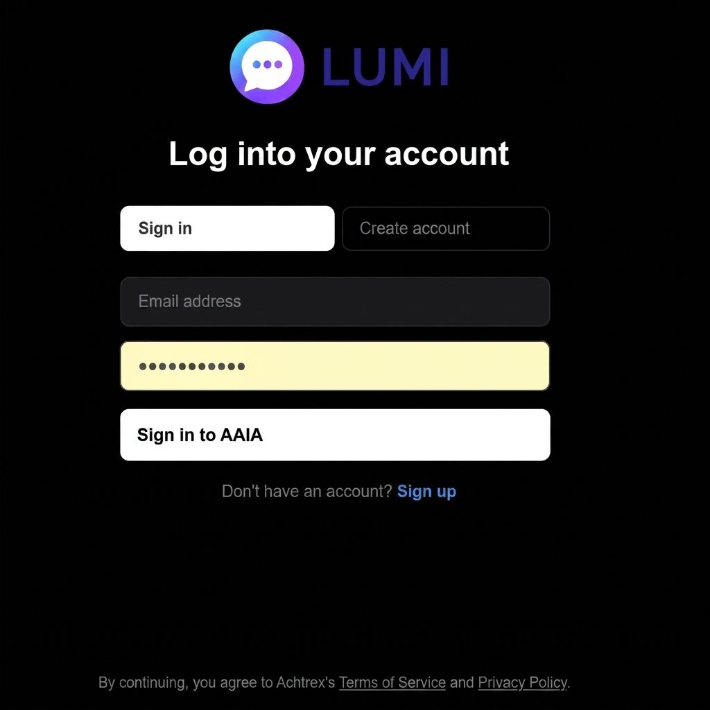 AAIA Account Login